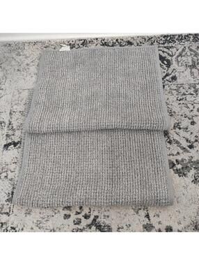 IKEA TOFTBO Grey Bath Mat 50x80 cm Soft Microfiber Bathroom Rug